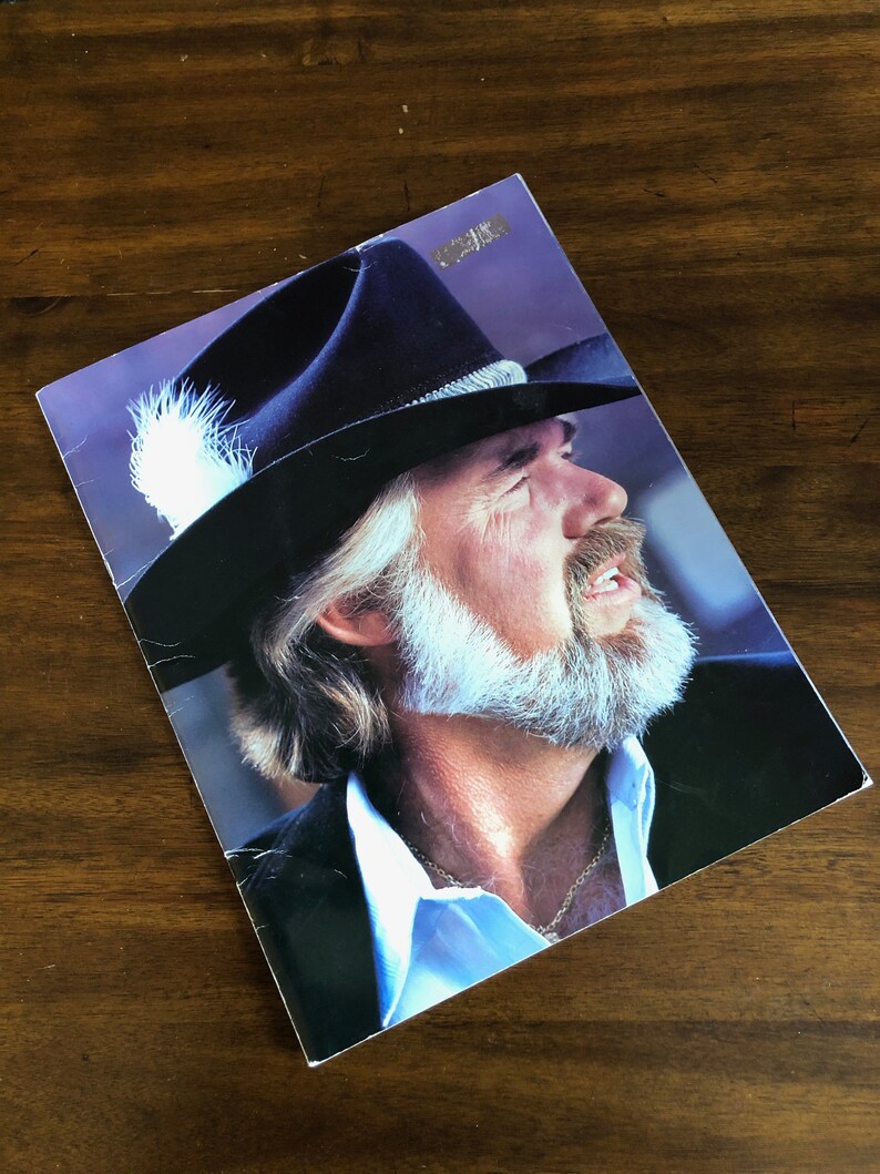 Kenny Rogers Fan Club Large Size Photo Album Centerfold | Etsy