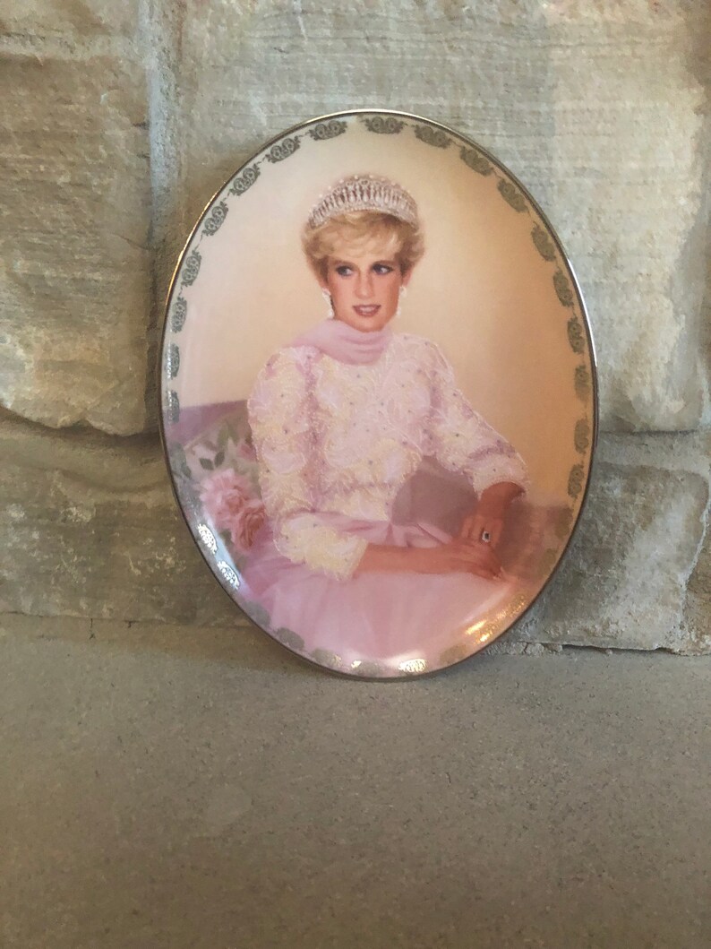 Princess to the World by Bill Chambers Princess Diana Collector Plate Queen of our Heart The Bradford Exchange