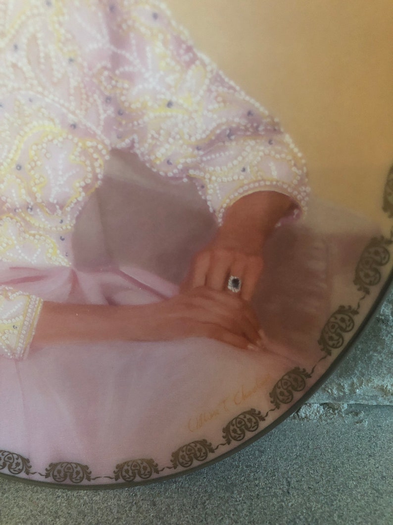 Princess to the World by Bill Chambers Princess Diana Collector Plate Queen of our Heart The Bradford Exchange