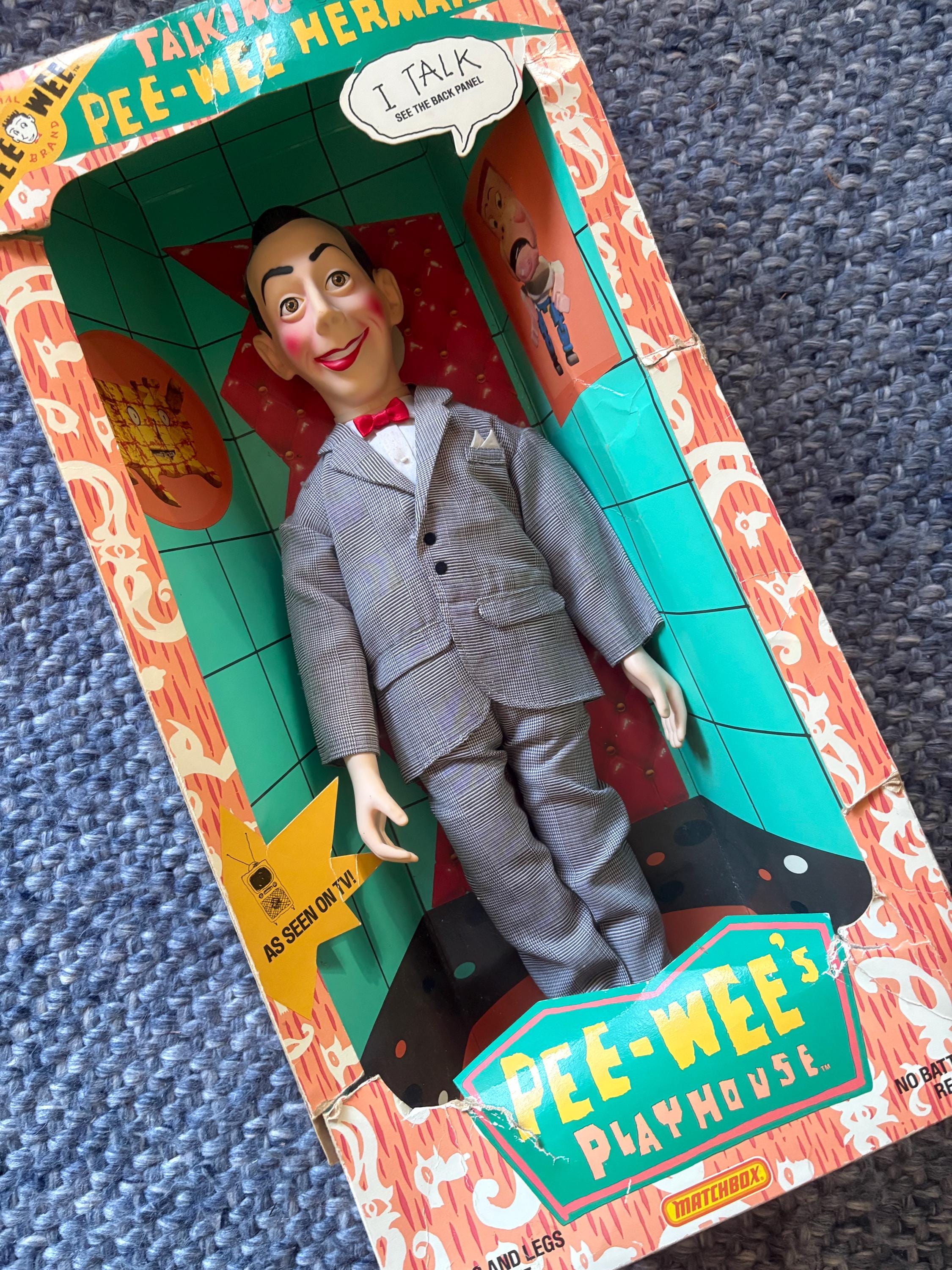 Pee Wee Herman Doll 1987 - Etsy
