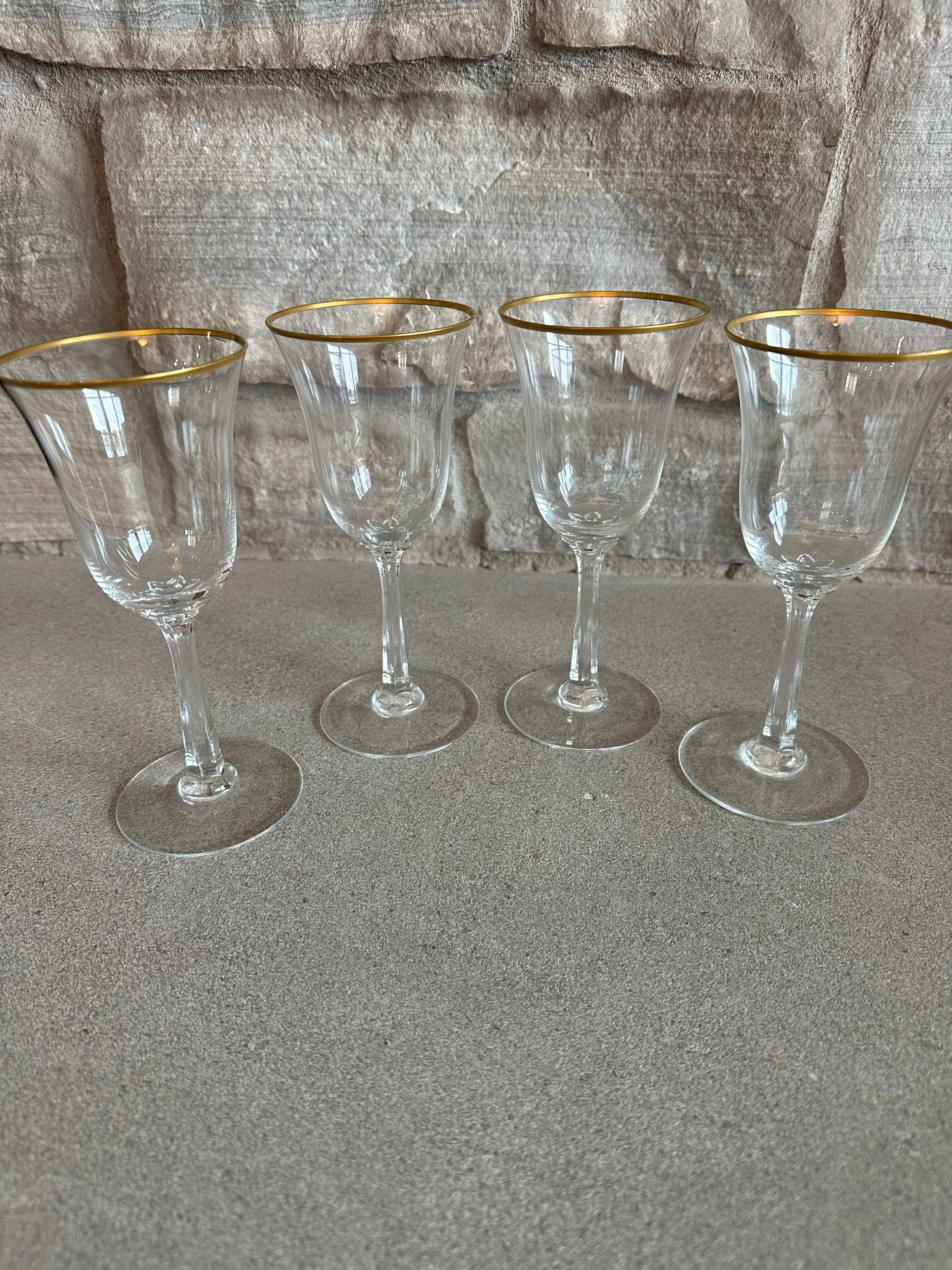 Lenox, Dining, Lenox Crystal Gems Glasses Set Of 4 Long Stem Cordials  Colorful Barware With Box