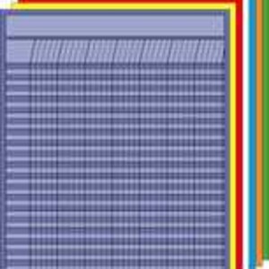 SHAPES ETC. Vertical Chart - Set of 7
