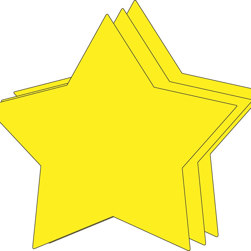 STAR CUTOUTS - Reproducción A Escala (CS442