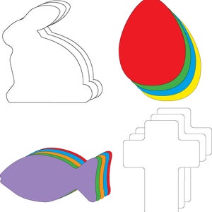 Palm Sunday Cut-Out Set