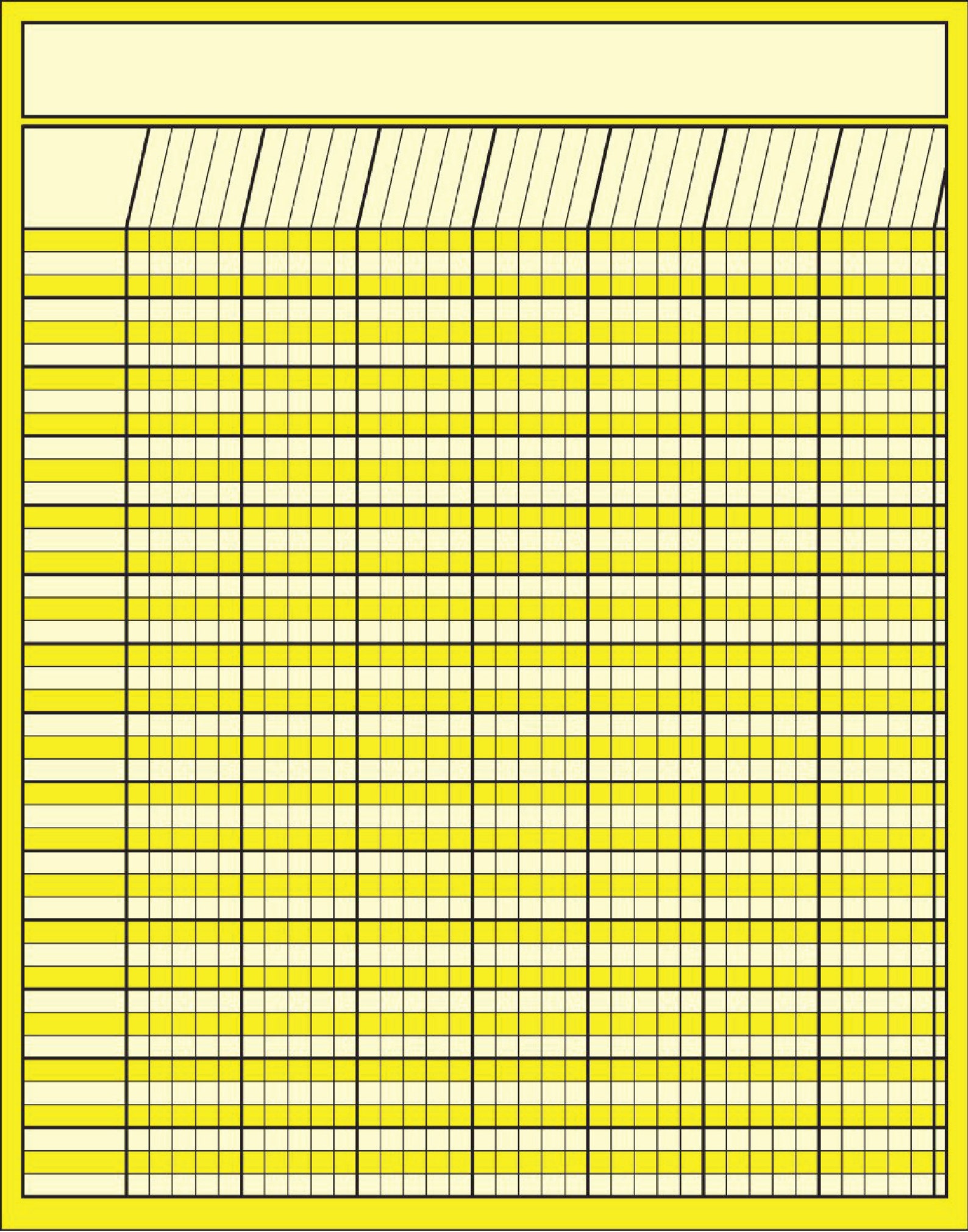 Vertical Laminated Dry Erase Incentive Charts Etsy