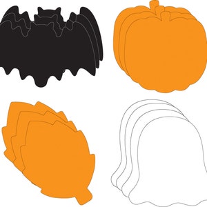 Halloween Cut-Out Set