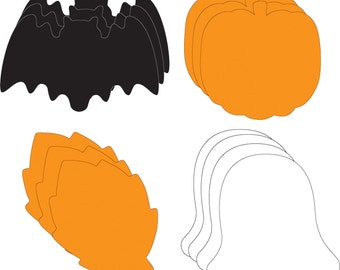 Halloween Cut-Out Set