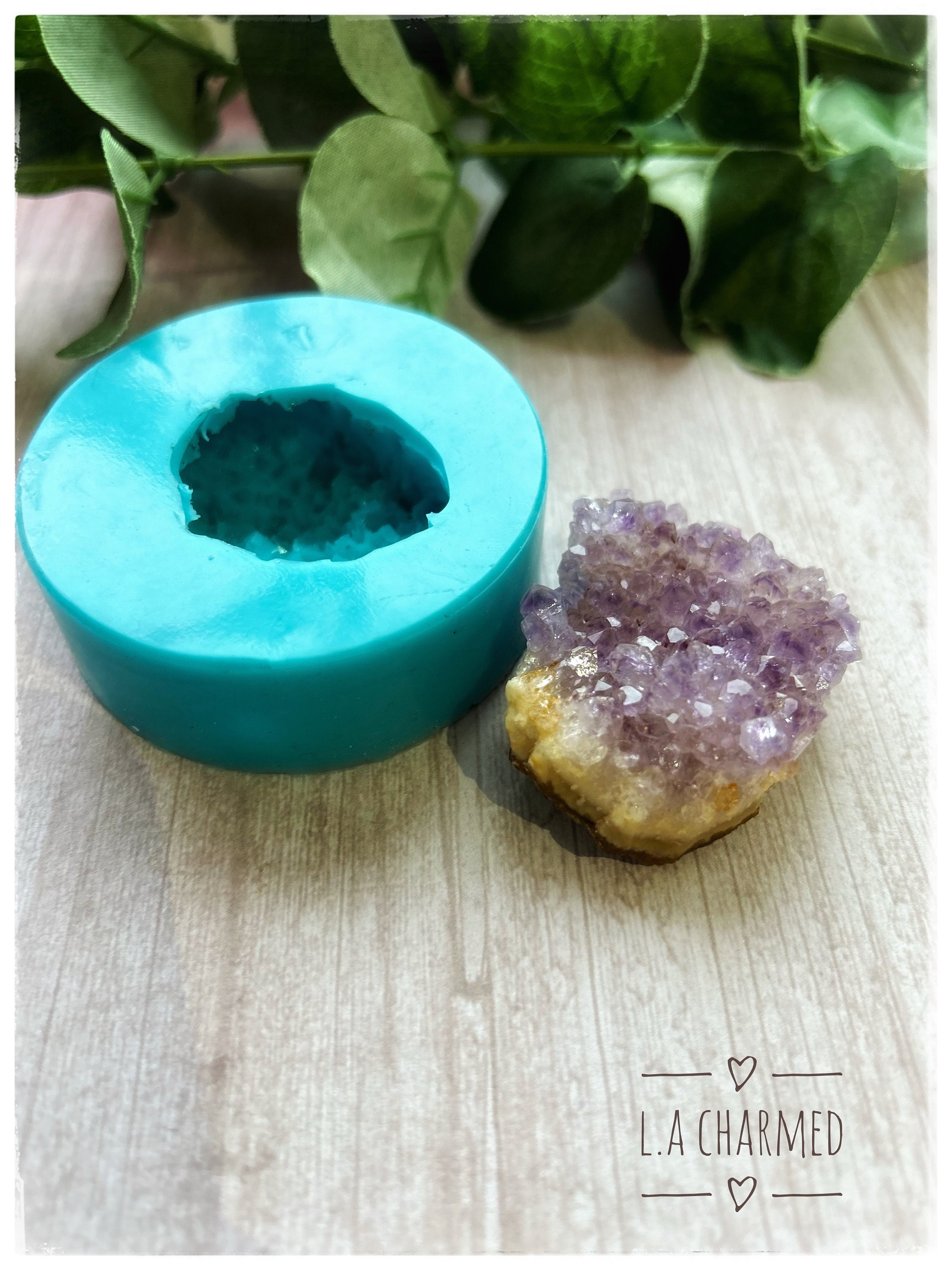 Mini moule agate Druzy