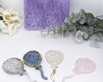 Druzy Balloon Silicone Mold | Textured Resin Jewelry Craft Mold