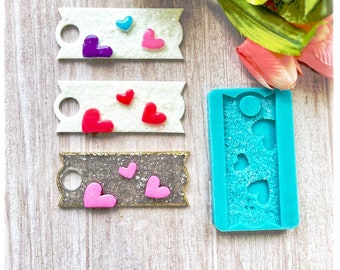 Adorable Heart Silicone Mold for Stanley Topper - 40oz Size
