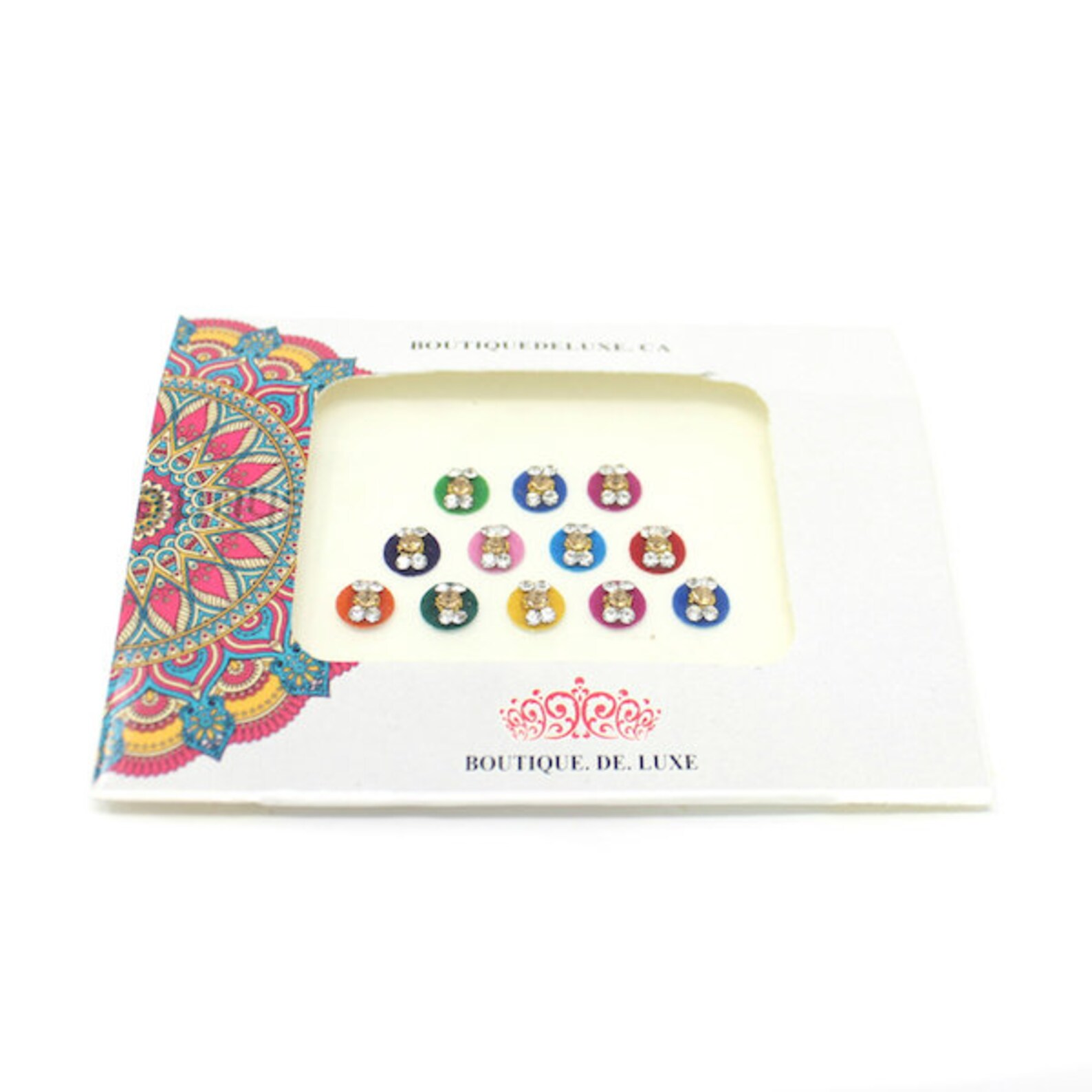 Multicolor Bindis Colorful Bindis Bindi Sticker Face Gems Etsy