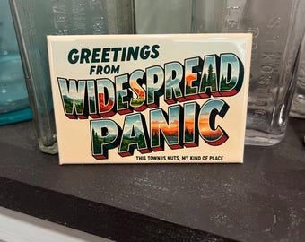 Widespread Panic Fridge Magnet - Postcard