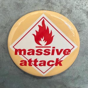 Massive Attack Fridge Magnet