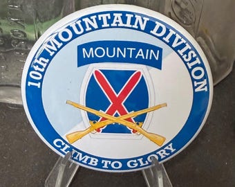 10th Mountain Division Fridge Magnet