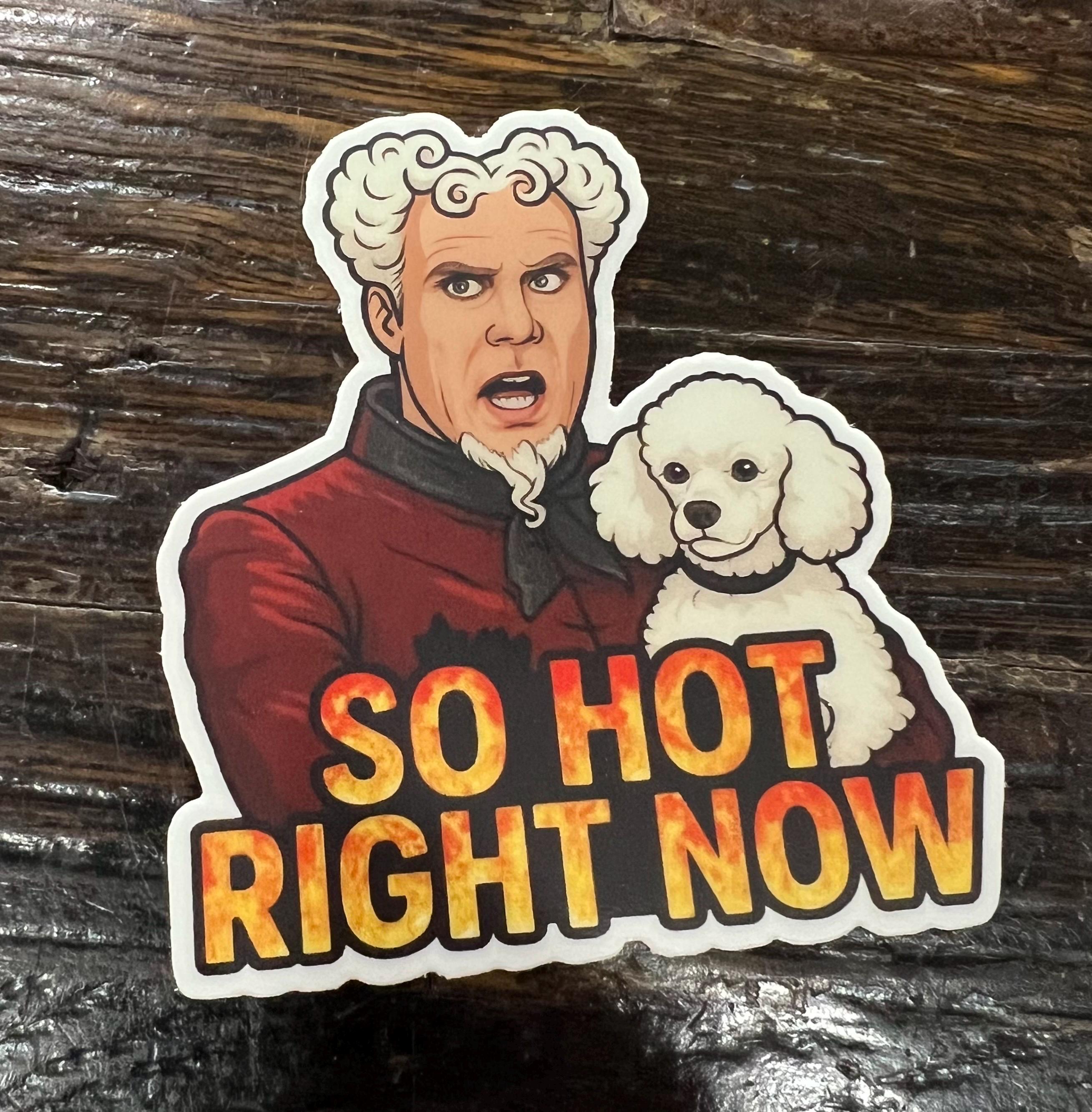Mugatu Sticker - Zoolander so Hot Right Now! - Etsy