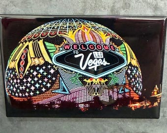 Las Vegas Fridge Magnet - The Sphere