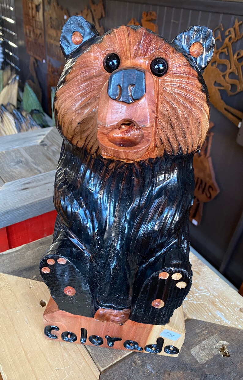 Colorado Bear Chainsaw Carving