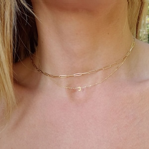 Mother's day Number jewelry, Gold number necklace,14kt number pendant, Women Jewelry, Dainty 14k necklace. Single number