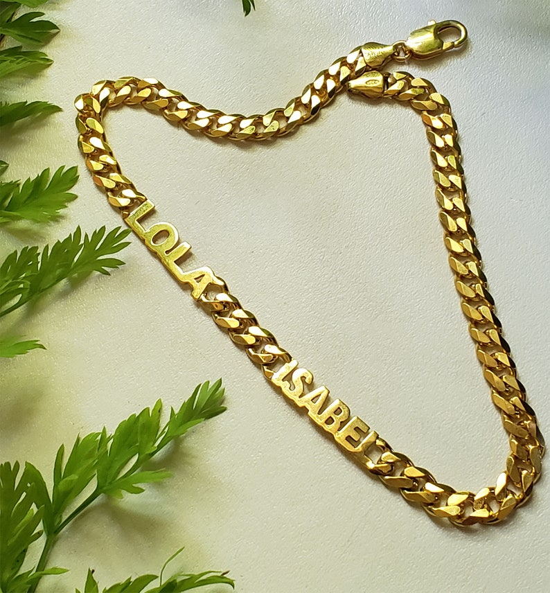 Personalized Choker Silver Name Gold Chokers Silver Name Etsy