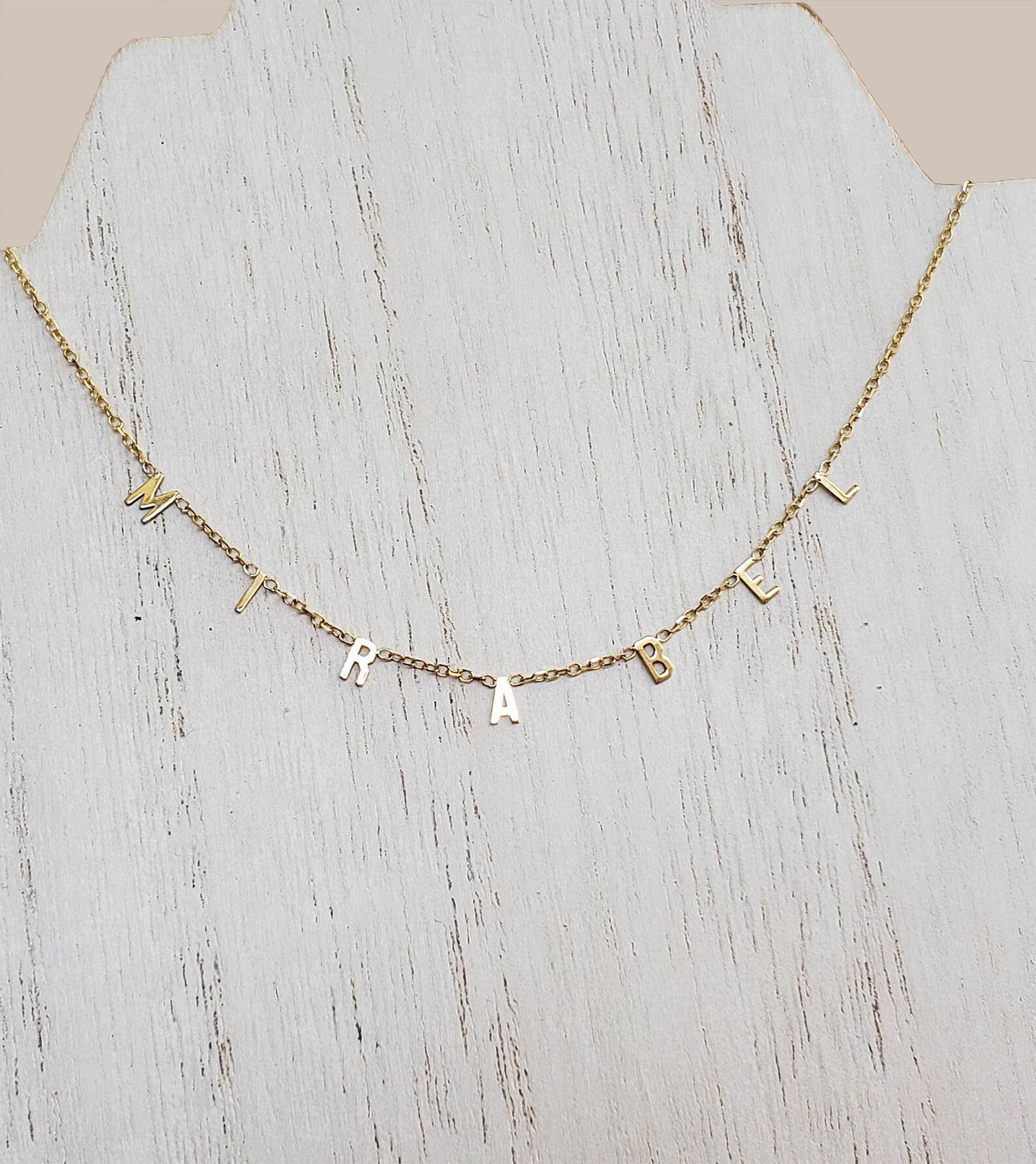 Initial anklet Initial anklet gold Initial anklet white Etsy
