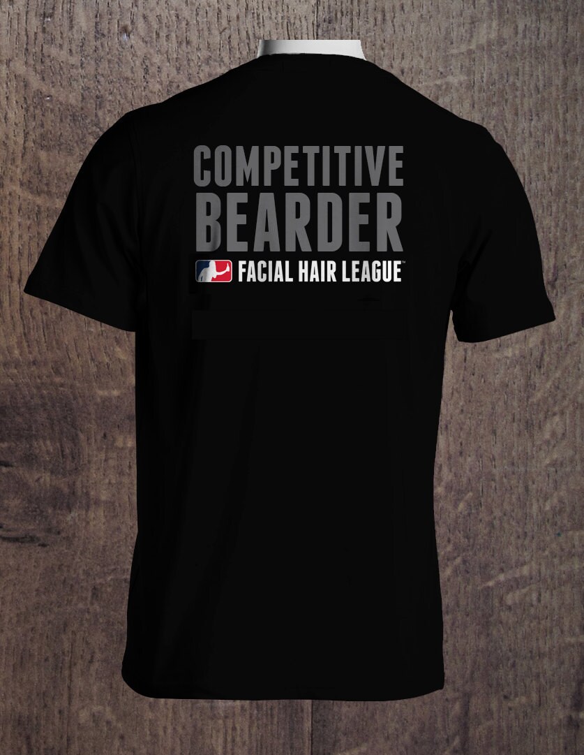 Facial Hair League 2016 Season Official FHL Tshirt Etsy
