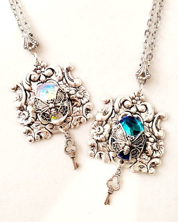 Enchanted Garden Butterfly Necklace 