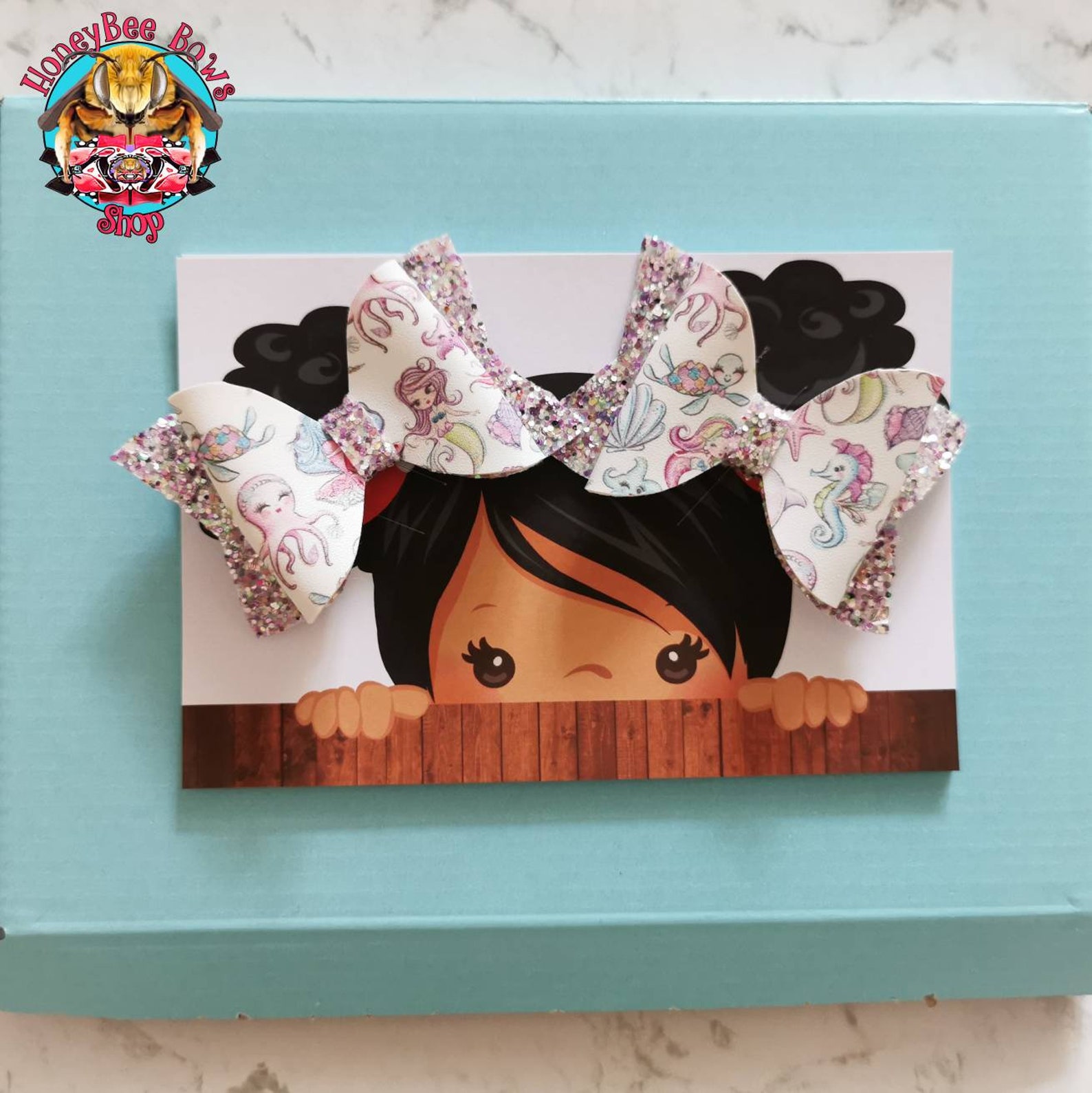 Hair Bow display Cards Pigtail Bow Cards Etsy