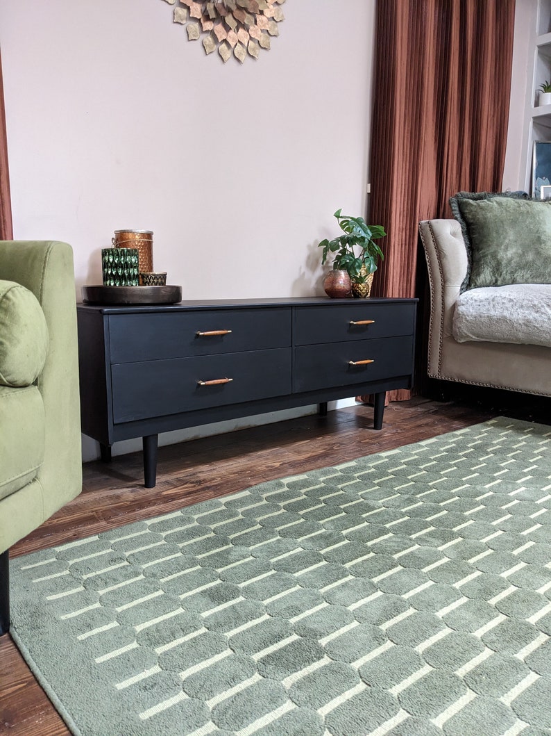 Vintage Retro Low Sideboard TV Unit Etsy UK