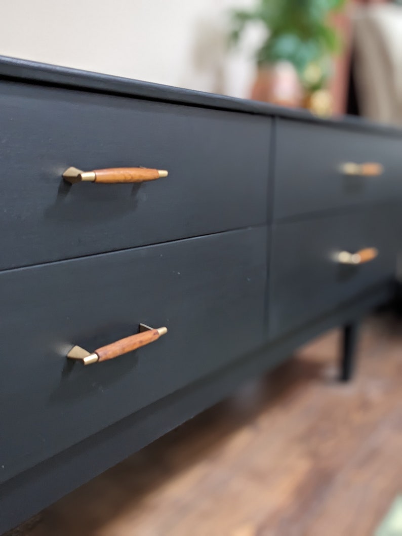 Vintage Retro Low Sideboard TV Unit Etsy UK