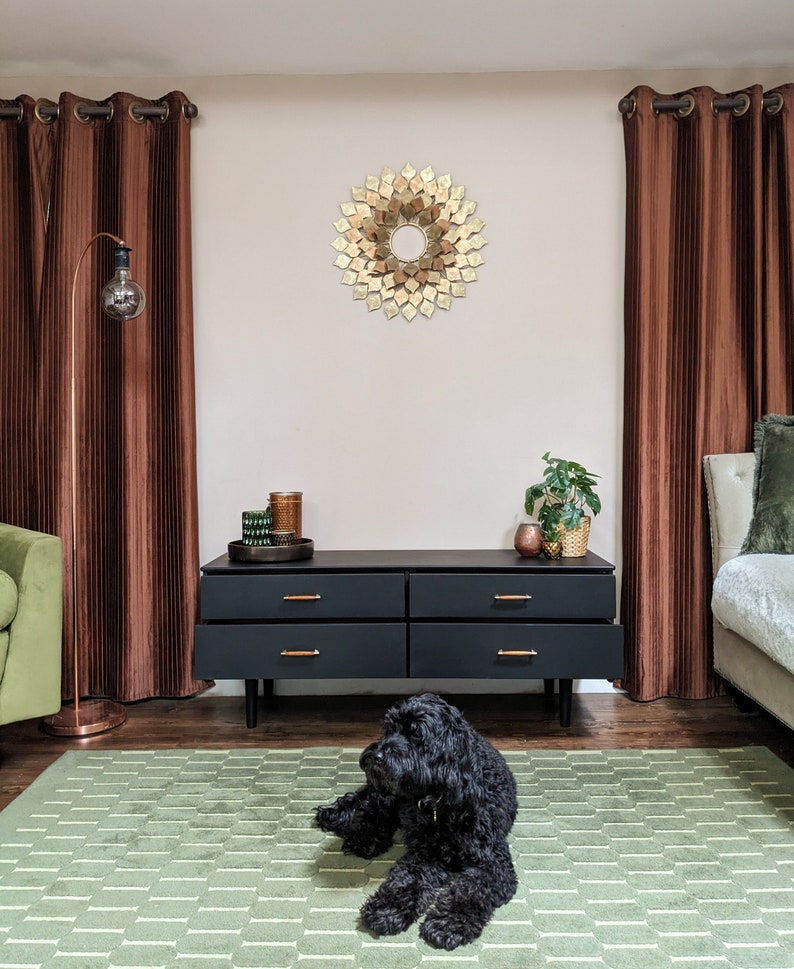 Vintage Retro Low Sideboard TV Unit Etsy UK