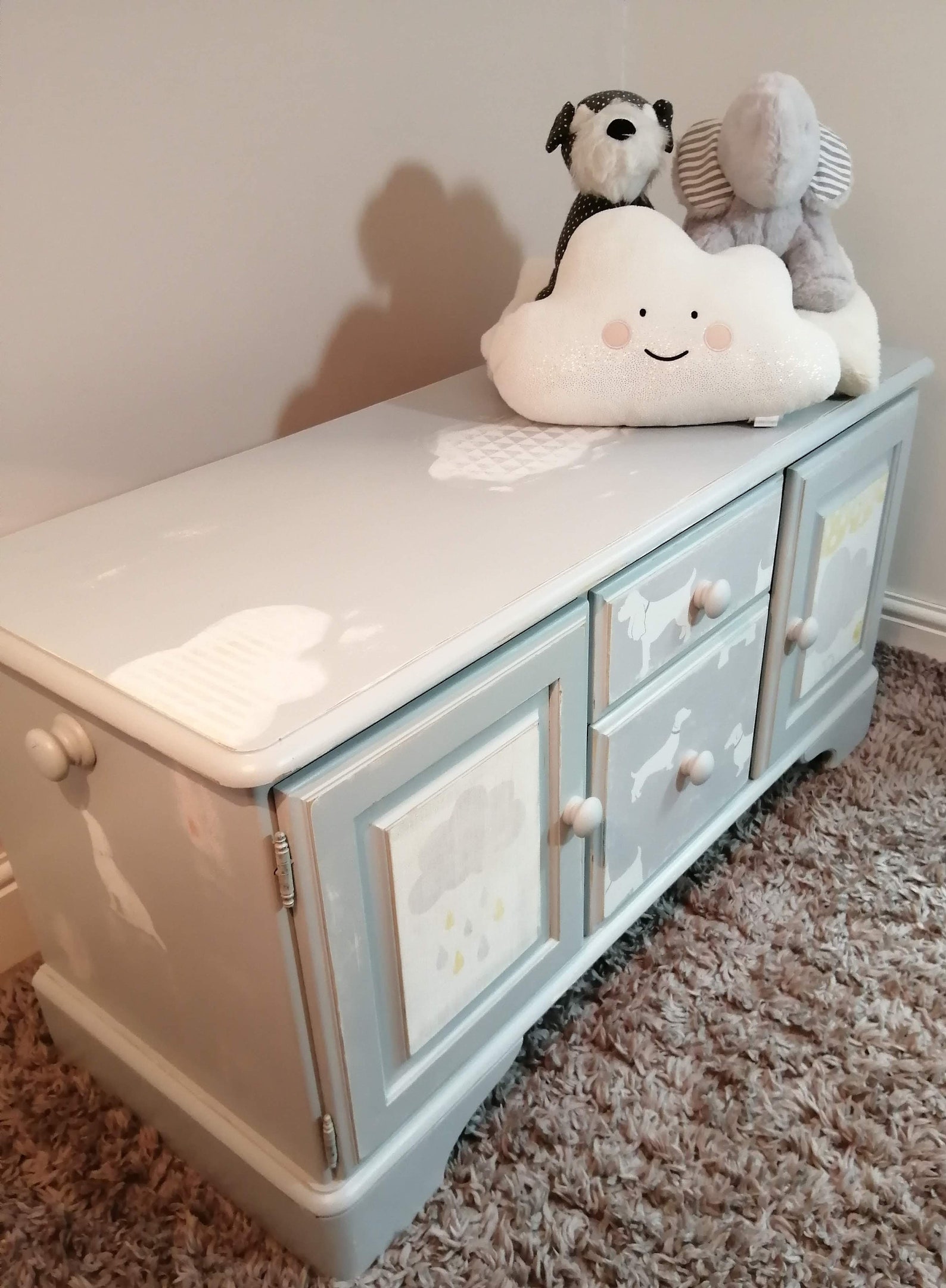 Blanket Box/Storage Chest for Nursery or Children's Room Etsy