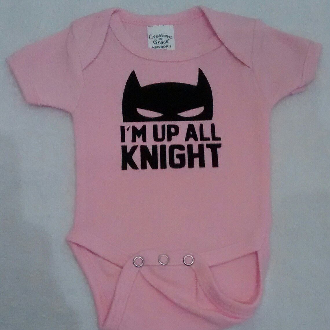 Batman up All Knight night Onesie for Babies or Toddler Etsy