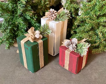 Wood Christmas Presents