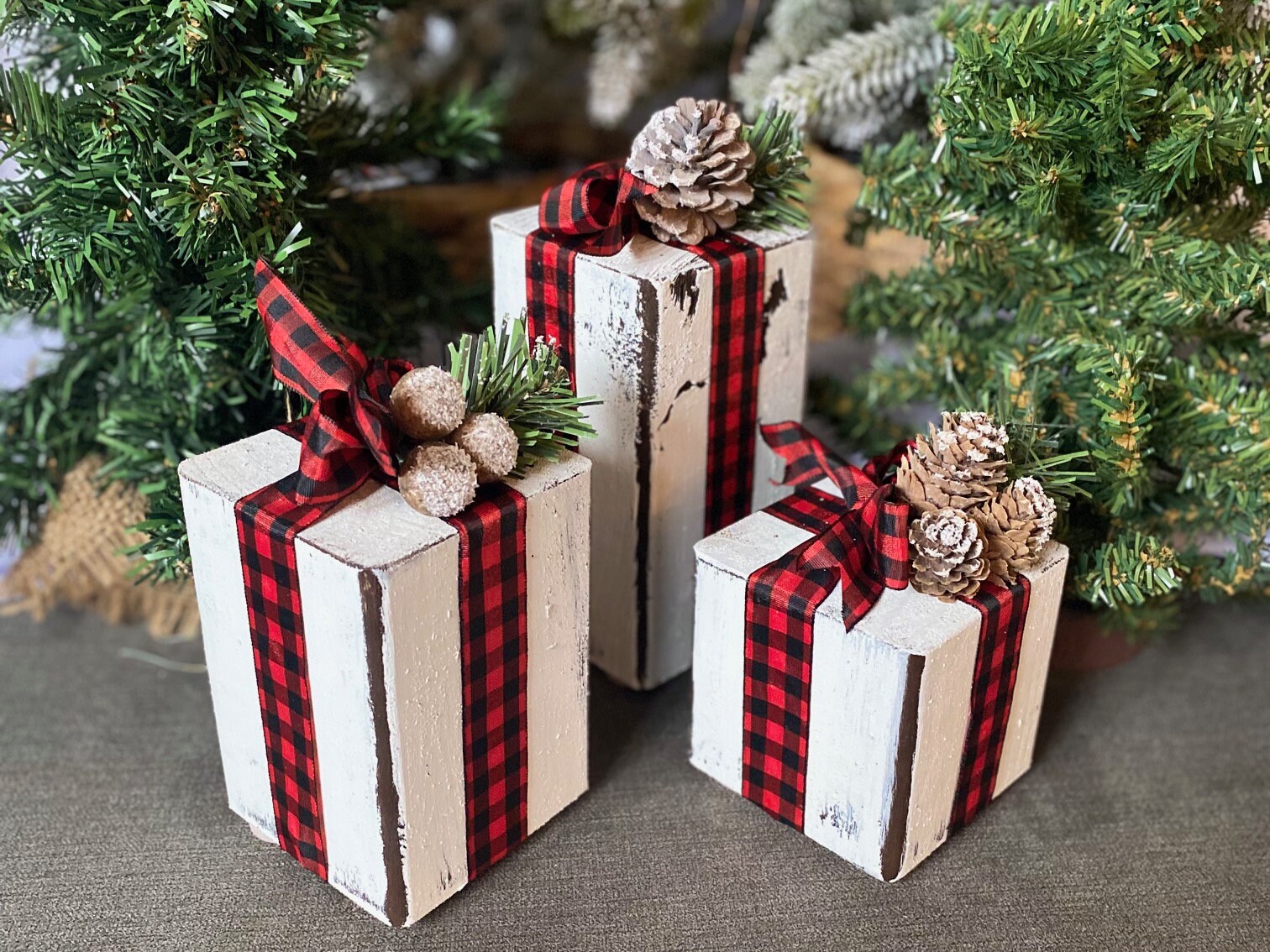Wood Christmas Presents - Etsy Wood Christmas Presents - Etsy