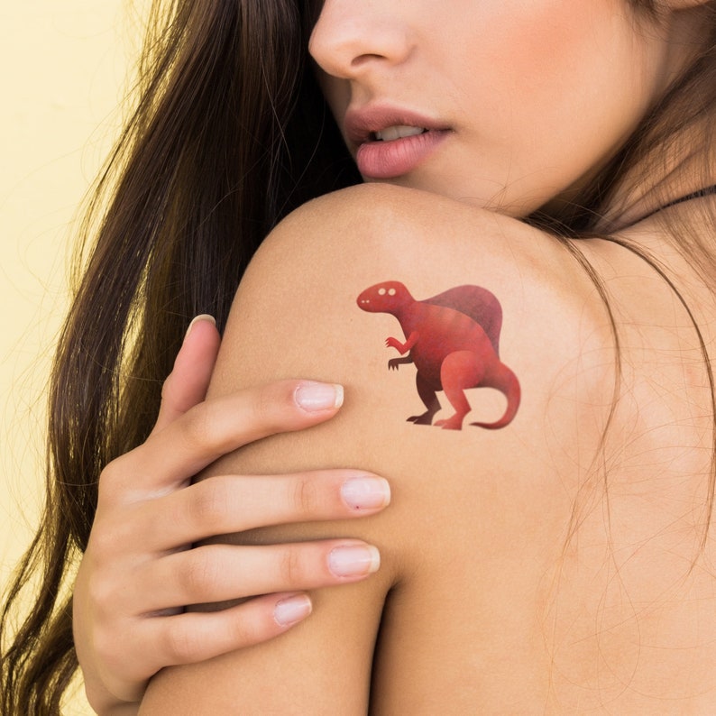 ANIMAL Temporary Tattoos for kids / Temporary tattoos for children Dinos / Animalignos image 4