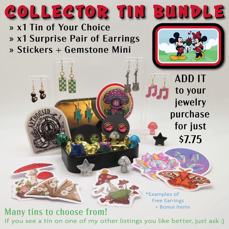 Mickey Mouse, Disney Dangly Earrings: Classic Pose image 5