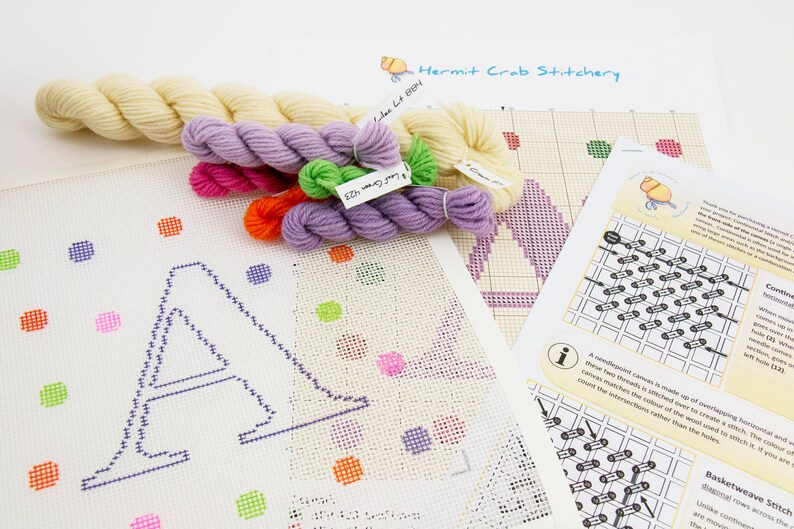 Needlepoint Craft for Beginners Custom Needlepoint for Etsy UK