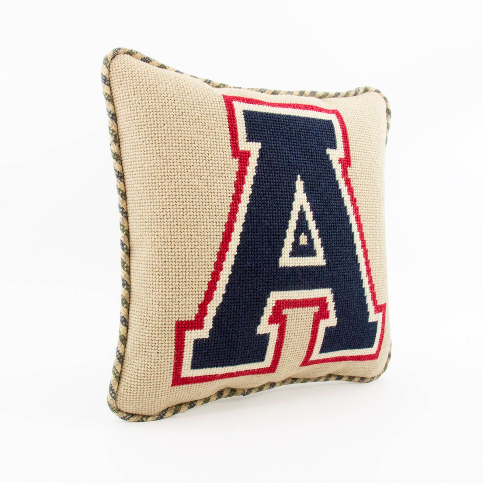 Needlepoint kit initial letter Monogram tapestry kit Etsy