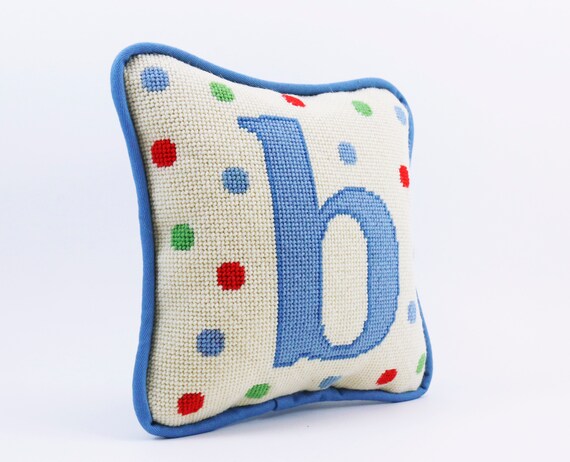 Initial Needlepoint Kits For Baby S Room 8x8 Nursery Monogram