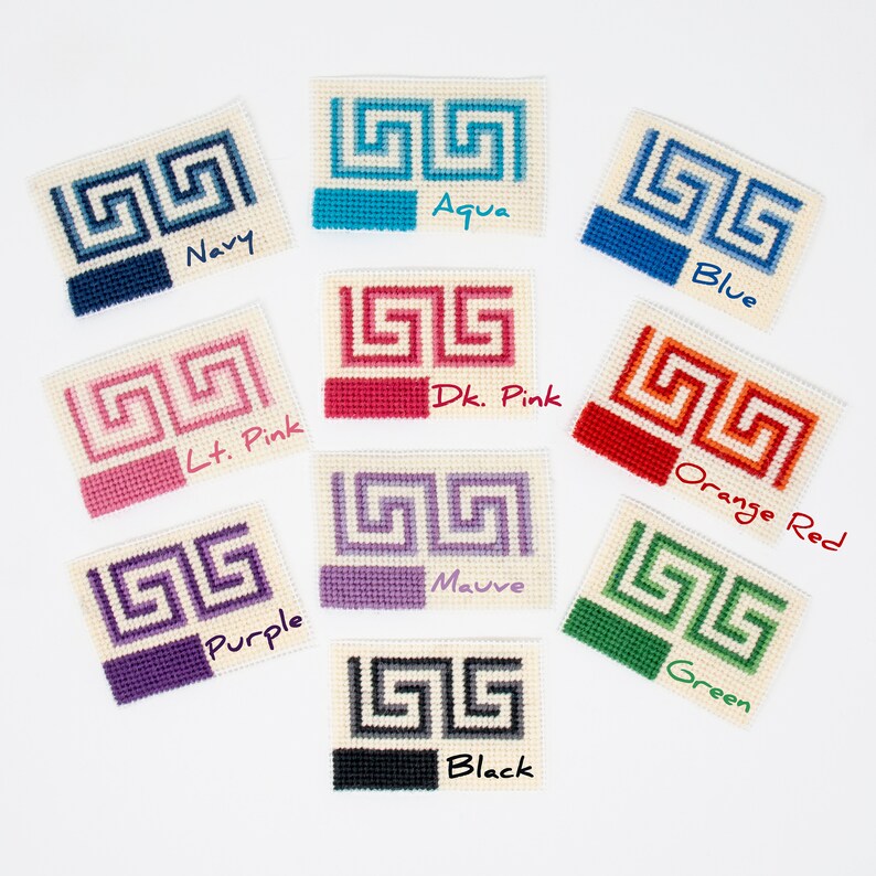 Initial Custom Needlepoint Kits Tapestry Pillow With Letter Etsy Canada