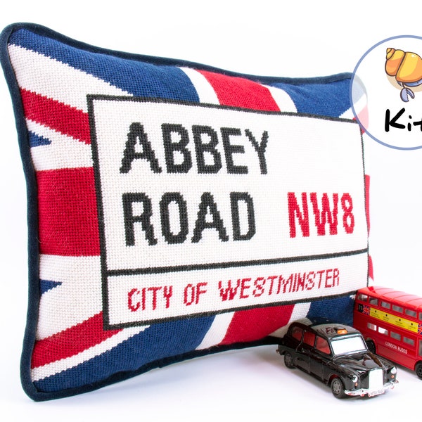 London Needlepoint Canvas Etsy