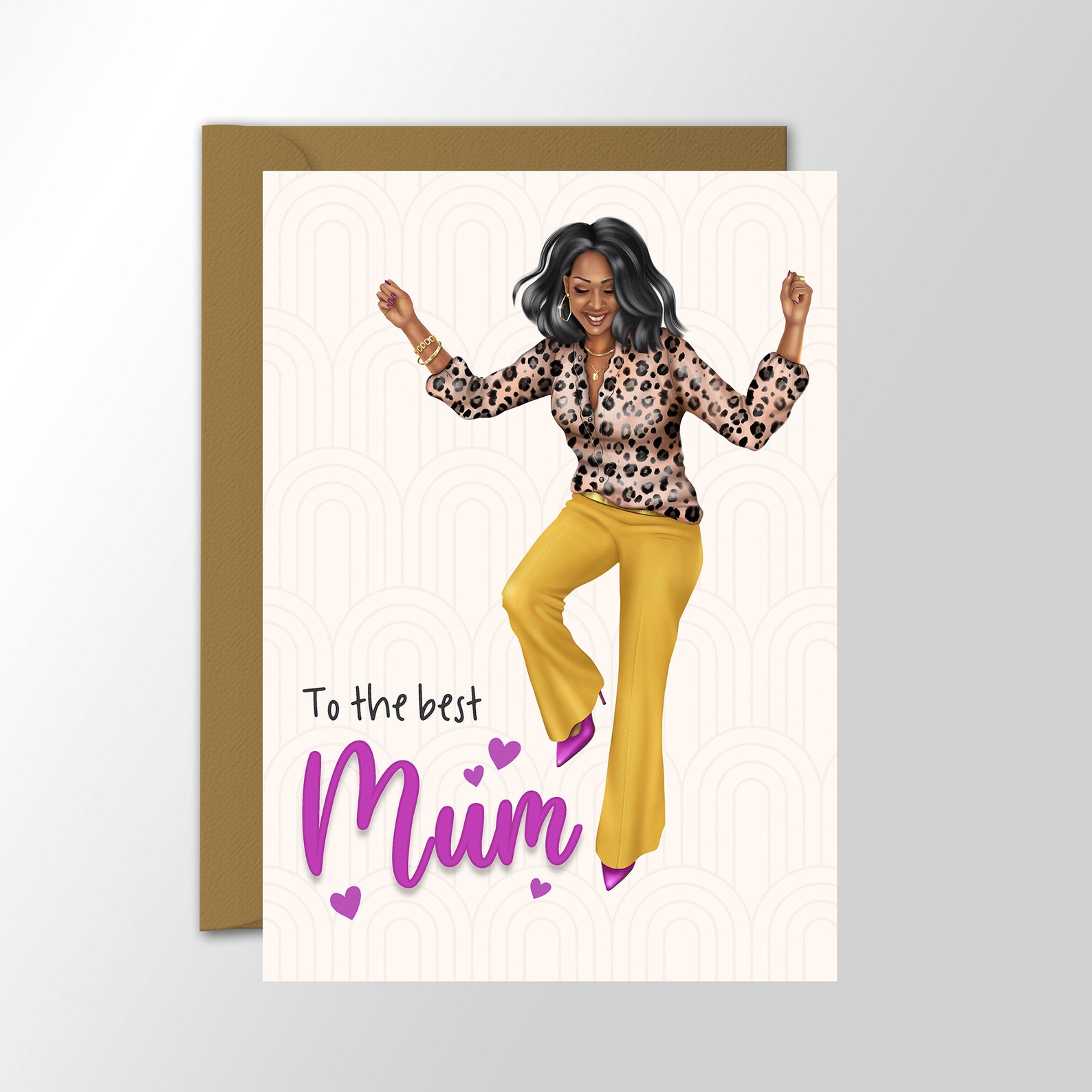 To the Best Mum Mothers Day Diverse Card, Black Mother's Day Card ...