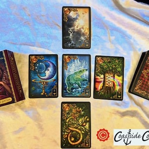 Lenormand Kreuz Legung - Tiefe Einsicht, emotionale Klarheit & spirituelle Ausrichtung