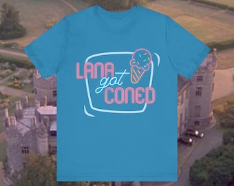 Disney PRINCESS DIARIES "Lana Got Coned" Disney World EPCOT Genovia Park Tee