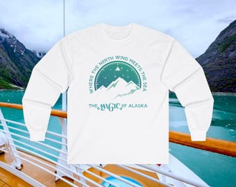Disney Cruise to Alaska | Summer 2026 on Wonder *or* Magic! Commemorative ADULT SIZED Apparel - Shirts and Hoodies for Adults