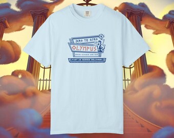 Disney Parks "Hercules" EPCOT Food & Wine Festival Zero to Gyro Vintage Greek Diner Tee