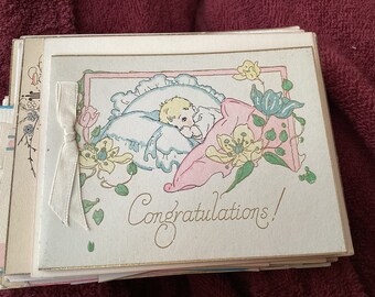 Art Deco Era Baby Cards (10)