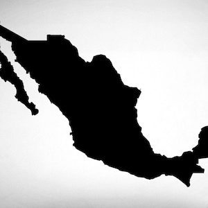 Mexico Sticker - 0418 - Wall Decal, Wall Sticker, Bumper Sticker, North America