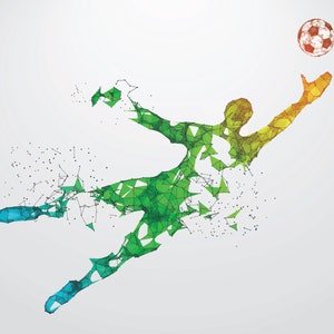 Digital Download Soccer Wall Art 4 Pack 8x10 JPG - Etsy