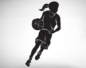 14 x 28 Design with Vinyl JER 1106 2Dunking Basketball Player Scoring Vinyl Wall Decal 14 x 28 Design with Vinyl JER 1106 2Dunking Basketball Player Scoring Vinyl Wall Decal